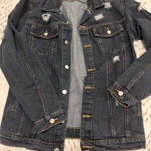 Umgee Dark Blue Denim Jacket